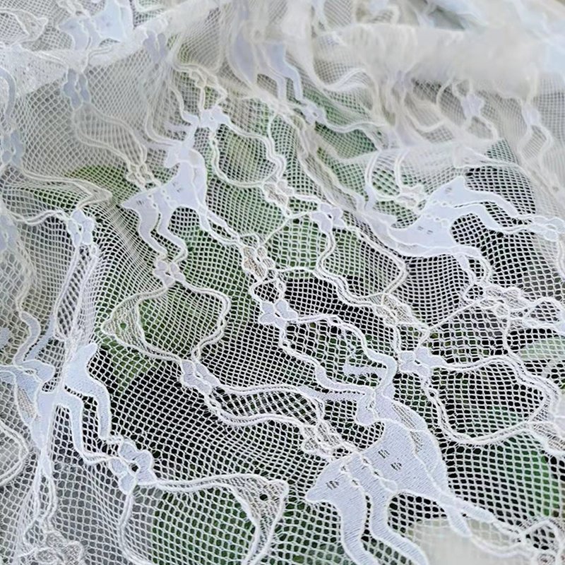 Lace Fabric Women's Nylon Warp Knit for Women's Wear Wholesale Supplie 4